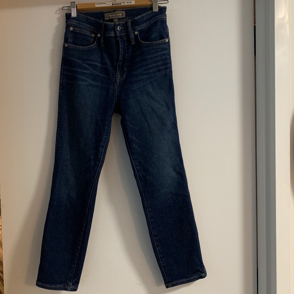 J.Crew Point Sur Hightower Straight Jeans